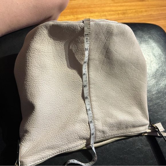 Elliot Lucca Bucket Pebbled Leather Messenger Crossbody Vintage coquette western - Picture 10 of 10